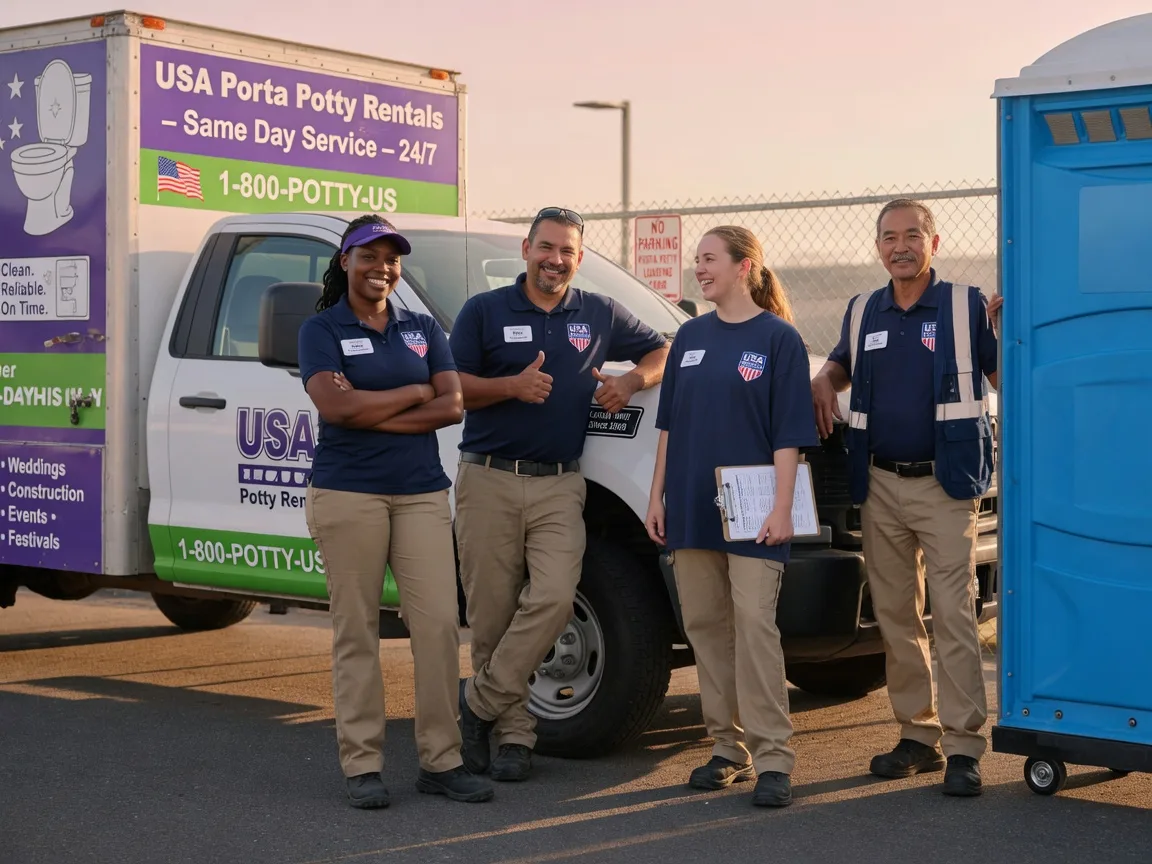 Porta Potty Rental company in East Liverpool, OH